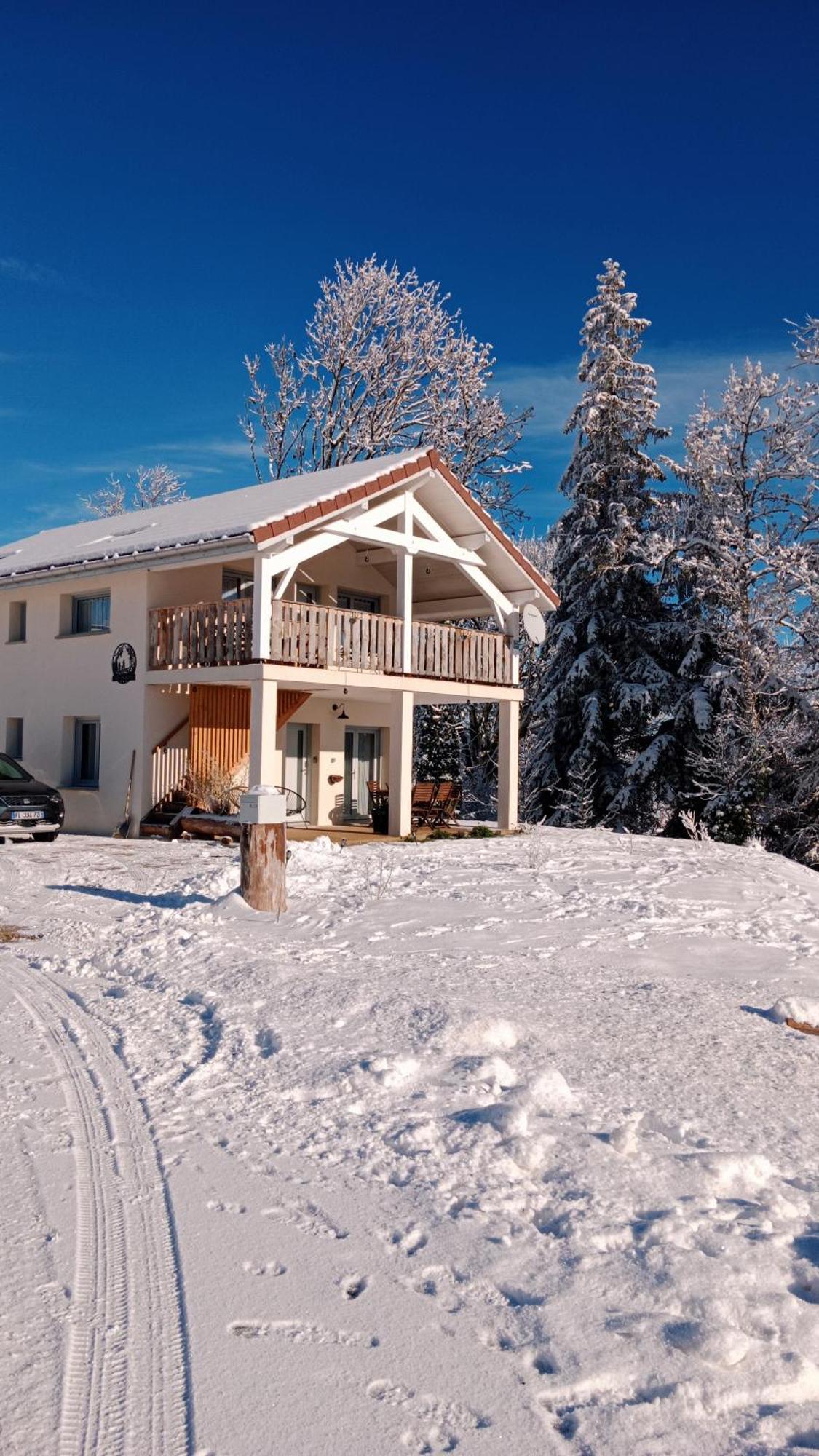 Gite Des Roches La Chaux-du-Dombief Экстерьер фото